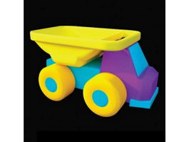 Baby toy plastic car 3d preview