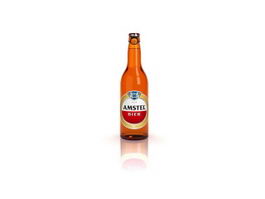Amstel beer 3d preview