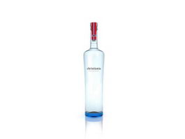 Christiania Vodka 3d model preview