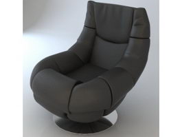 Modern lounge chair 3d preview
