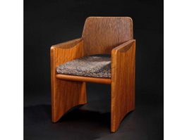 Chinese fauteuil chair 3d preview