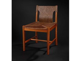Antique chinese dining chair 3d preview