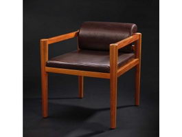 Classic banquet dining chair 3d preview