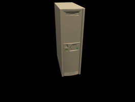 Tower Computer Case 3d model preview