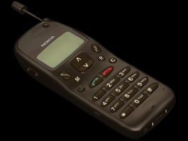 Nokia mobile phone 3d model preview