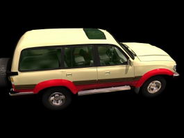 Toyota Land Cruiser 3d model preview