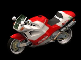 Bimota motorcycle 3d model preview