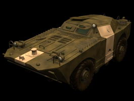 BRDM-1 armored scout car 3d model 3dsmax files free download - CadNav