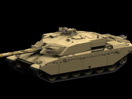 FV 4030 Challenger tank 3d model preview