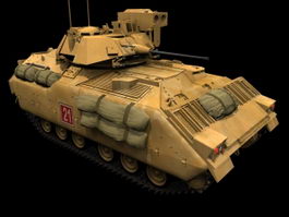 GCV Infantry Fighting Vehicle 3d model preview