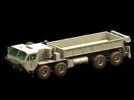 M977 HEMTT 8x8 off-road cargo truck 3d model preview