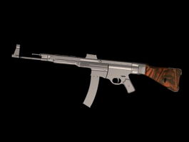 MP 44 assault rifle 3d model preview