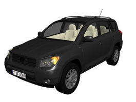 Toyota RAV4 compact SUV 3d model preview