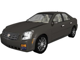 Cadillac CTS sports sedan 3d model preview