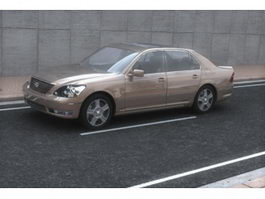 Lexus LS430 luxury sedan 3d model preview
