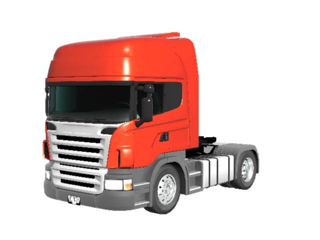 Scania heavy truck 3d model 3dsmax files free download