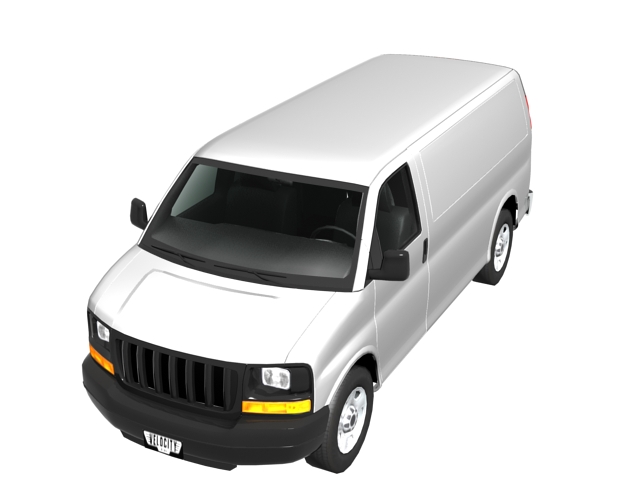 3d van model