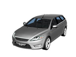 Ford Mondeo large family car 3d model preview