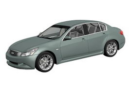 Infiniti G37 sedan 3d model preview