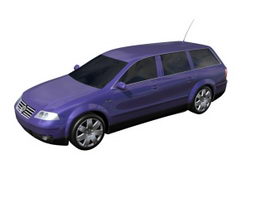 Volkswagen Passat B5 wagon 3d model preview