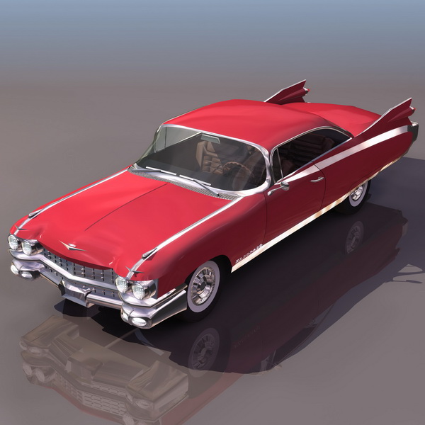 Cadillac Sixty Special luxury car 3d rendering