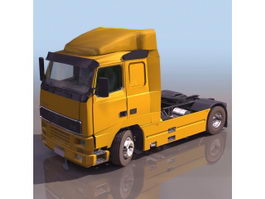 Volvo FH16 heavy truck 3d model preview