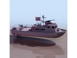 US Army patrol yacht coastal 3d preview