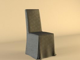 Hotel banquet chair 3d model preview