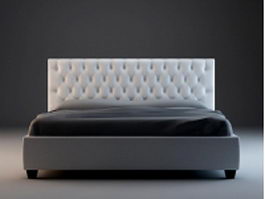 Chesterfield bed 3d model preview