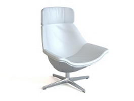 Office tulip chair 3d model preview