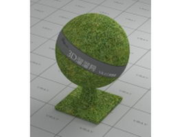 Realistic grass vray material