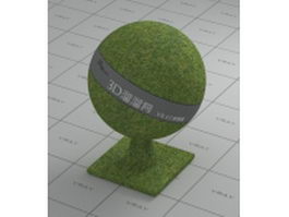 Grass land vray material