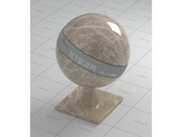 Polished light emperador marble vray material