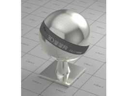 High polished stainless steel vray material
