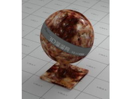 Barbecue food vray material