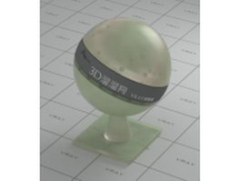Yellowish green grape vray material