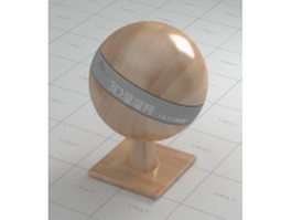 Waxing wood floor vray material