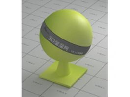 Green lemon vray material
