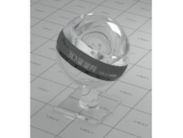 Glass tile vray material