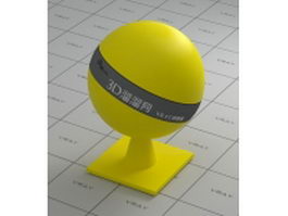 LDPE plastic yellow vray material