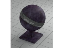 Dark purple leather vray material