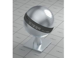 Texture bump stainless steel vray material