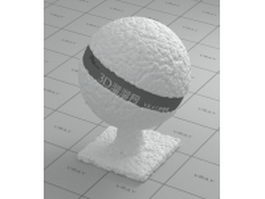 Polystyrene foam vray material
