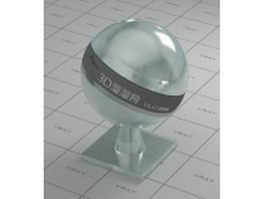 Physically strengthened glass vray material