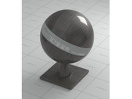 Ceylon ebony wood vray material
