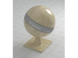 Emperador Light beige marble vray material