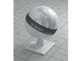 Calaeatta white marble vray material