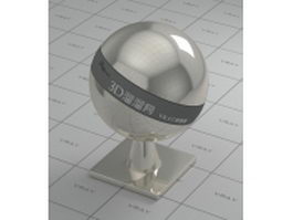 Nickel plating - mirror polished finish vray material