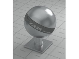 Brushed steel vray material