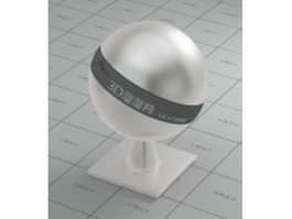 Platinum metal vray material